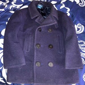 POLO RL Pea Coat size ~6 kids